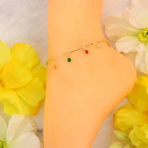 "New Beautiful Design Anklet for Women/Girls, Gift, A505 - Picture 3 of 10